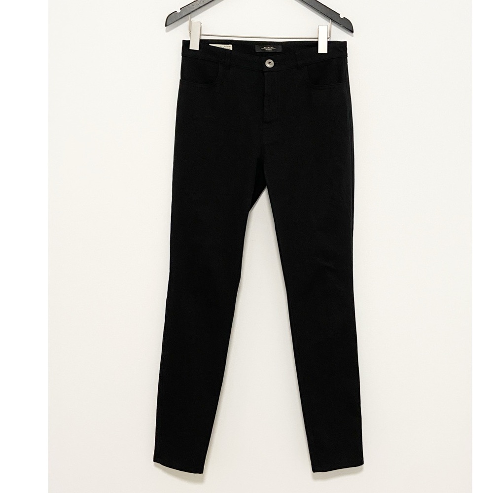 MaxMara High Waist Skinny Black Pants Fit W101 Size 4